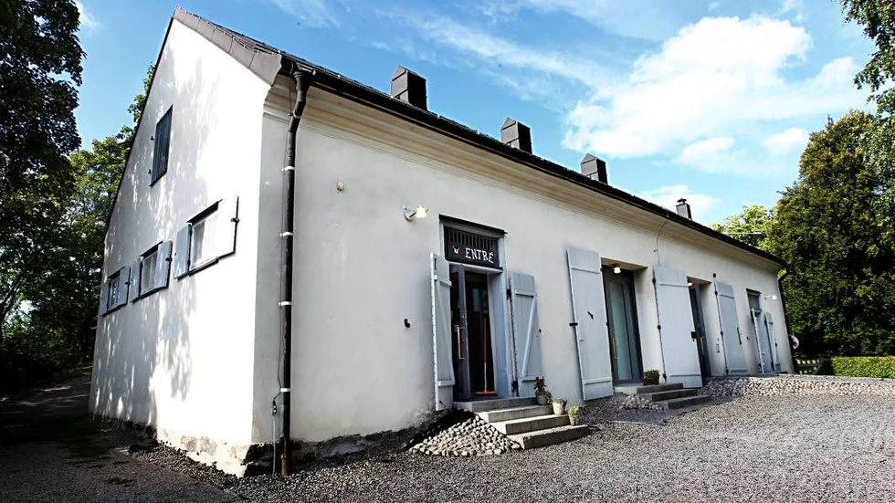 Landshövdingens stall som tidigare var Pelle Svenslös hus.