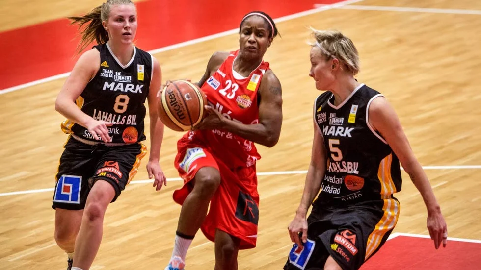 Klippan. Tiffany Brown har i förra matchen mot Mark.