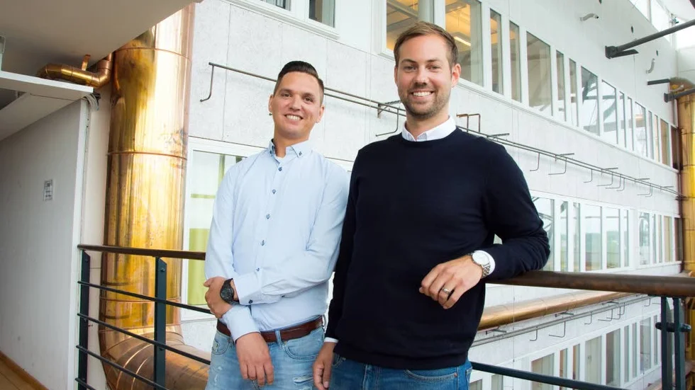 Succé. Ola Fransson och Daniel Coquard tog it-företaget Hi5 till Luleå förra hösten. Sedan dess har det gått spikrakt uppåt och succén är ett faktum.