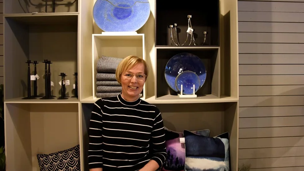 Butiksägare. Annika Olsson har drivit Pentik i 15 år. Hon startade i Smedjan innan hon flyttade till Köpmantorget för åtta år sedan.