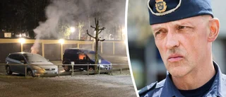 Polisen vet vilka som ligger bakom bränderna