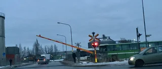 Bommarna fastnade