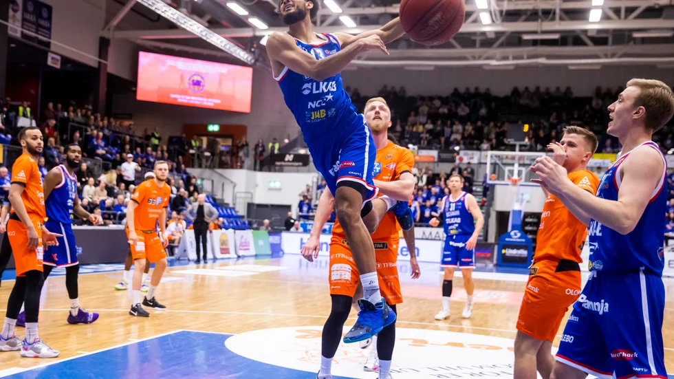 Samuel Berkelund gjorde succé när han värvades in till BC Luleå i slutet av förra säsongen.