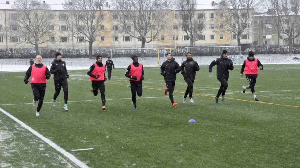 Träningspass för Dalkurd.