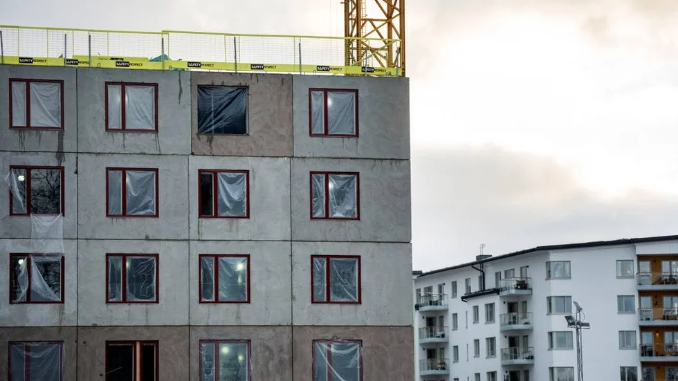 Byggprojekt. Arkivbild.