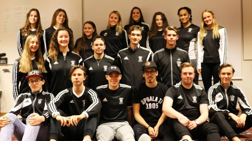 Stor trupp. Upsala iF hade inte mindre än 19 deltagare med på inne-SM för ungdomar och juniorer och tog hem nio medaljer.