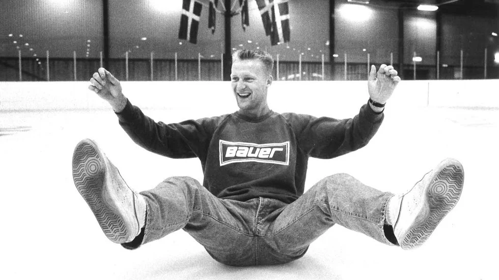 Is. Thom "Putte" Eklund var en av dem i Tre Kronor som sopade banan med motståndet i ishockey-VM 1987.