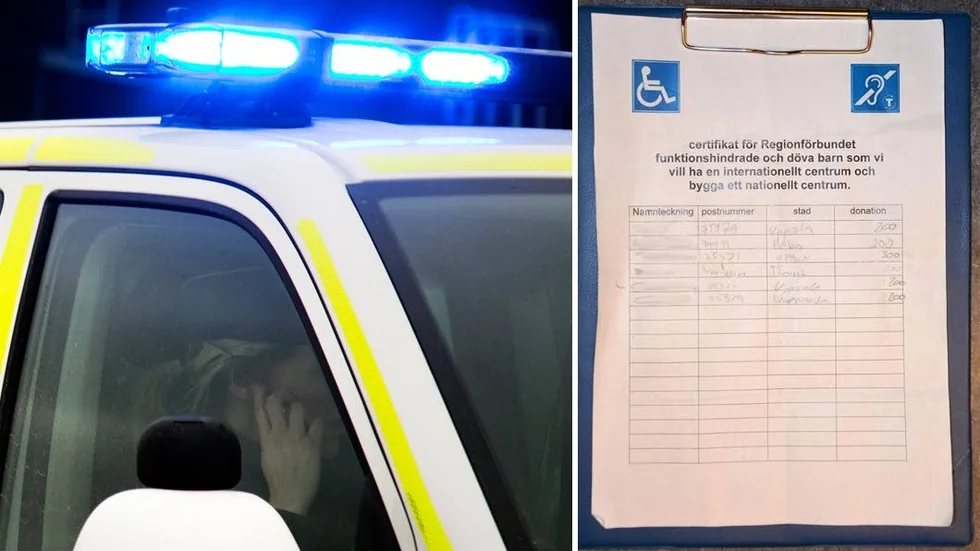 Så här kan lnamninsamlingslistan se ut.