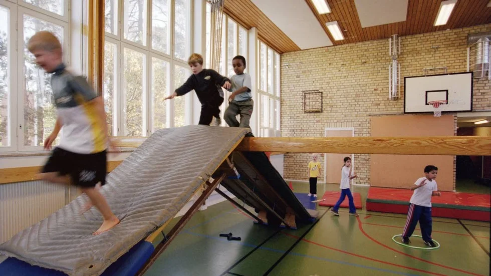 Sport. Vi ville utöka den mindre gymnastikhallen på Munksundsskolan till en fullstor hall, skriver Johan Wahlberg.