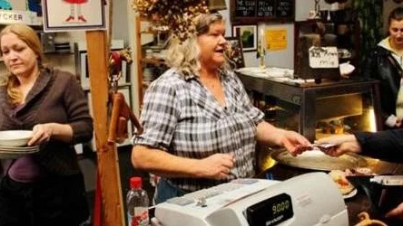 Karin Magnusson lämnar Stallkaféet efter 14 år.