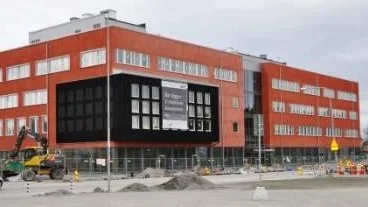 Knivstas nya kommunhus. Inflyttningen börjar i maj 2012 (i år).