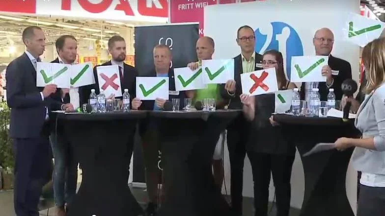 De flesta av partiernas representanter kände sig trygga i Uppsala.