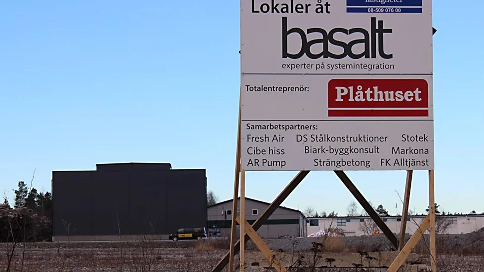 2014 började bygget för Basalt i Stenvreten, nu planeras för ännu en industribyggnad söder om Basalt.