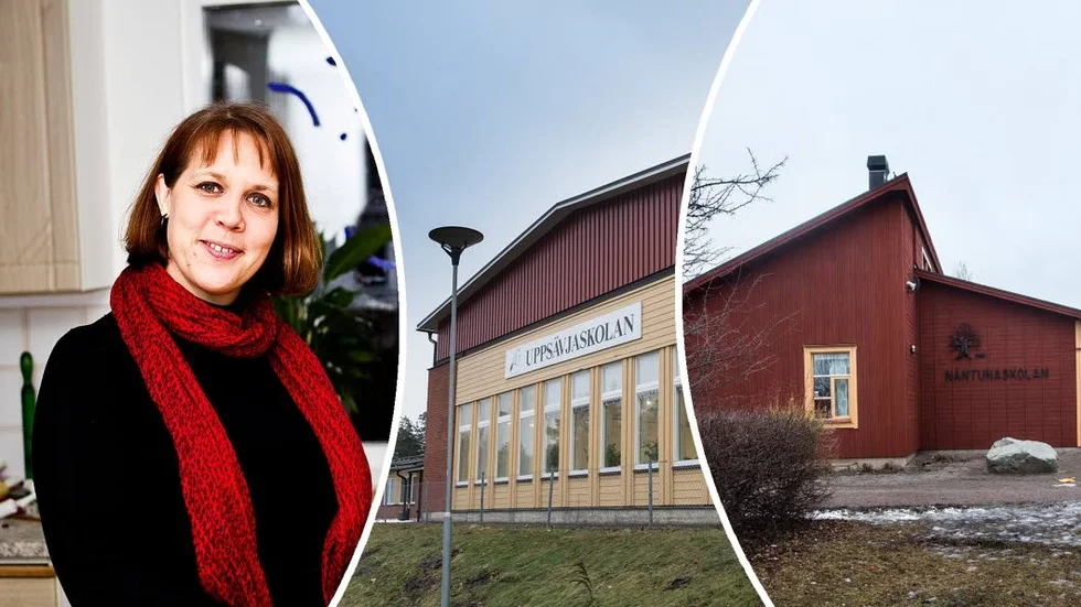 Linda Eskilsson säger att politikerna i nämnden tycker syskonförturen är en viktig princip. Uppsävjaskolan och Nåntunaskolan är de två skolor som berörs av domarna i kammarrätten.