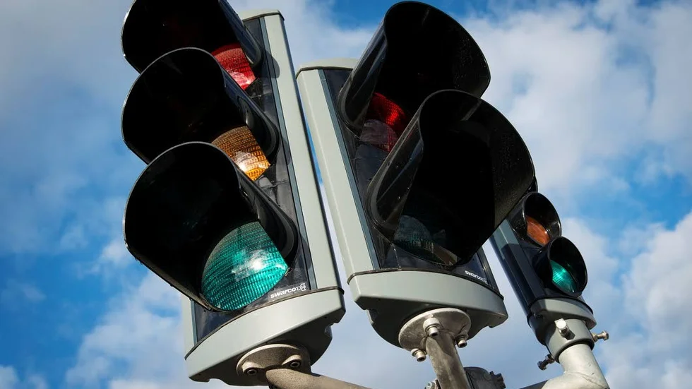 Trafikljusen är avstängda under onsdagen.