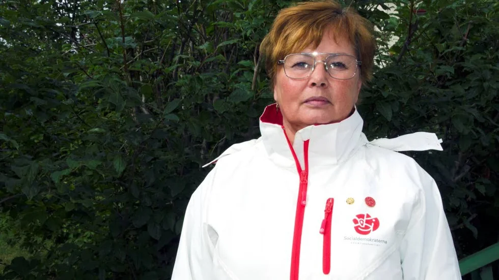 Birgitta Larsson, kommunalråd i Gällivare.