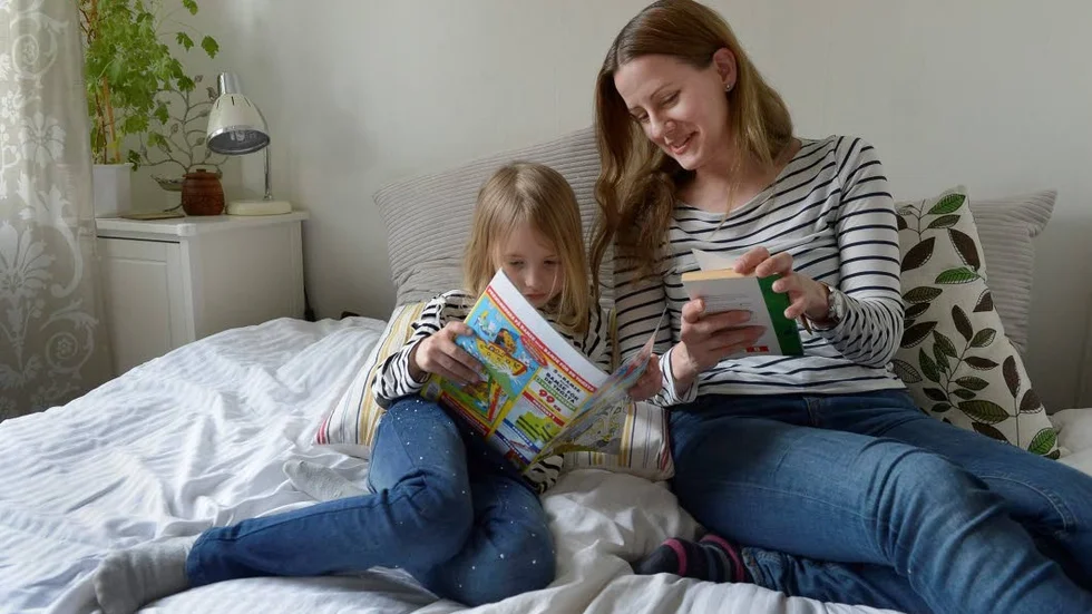 Roligt.  "Läsningen ska vara rolig, lustfylld och trevlig. Eller läskig om det är vad barnet efterfrågar", säger biblioteks- och informationsvetaren Kåkå Olsen.