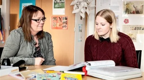Annika Andersson och Linn From.