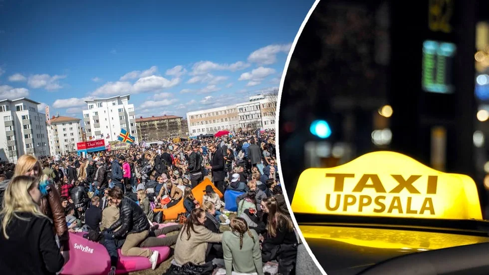 Mellan 130 000 till 150 000 personer väntas fira valborg i Uppsala. Att ta taxi kan dock vara en stor utmaning.