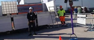 Elever tävlade i transportteknik