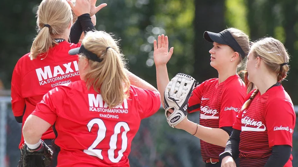 Finalklara. EBSK levererade i semifinalen mot Skövde och är klara för final mot Leksand.