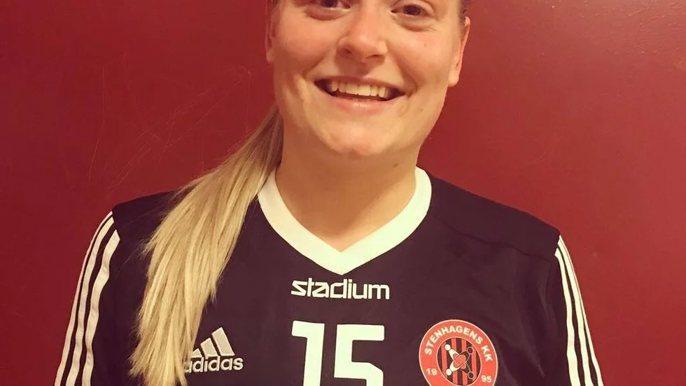 Stenhagens matchvinnare Linnéa Carlsson.