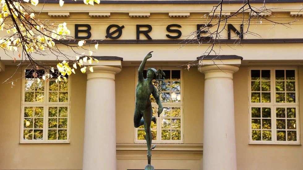 Uppåt för oljestinna Oslobörsen. Arkivbild