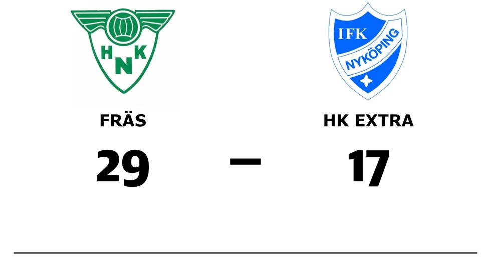 HK Fräs vann mot HK Extra