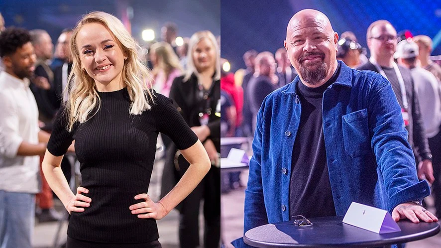 För 14 år sedan möttes de i Idol. Då var hon en ung, nervös sångerska med stora drömmar, och han var jurymedlem. Under lördagen möts de som motståndare i Sveriges största tv-program.