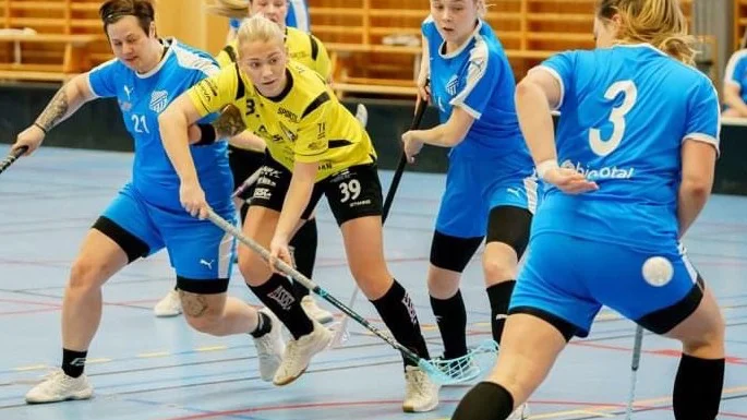 Hanna Bergstrand gjorde mål mot Växjö.