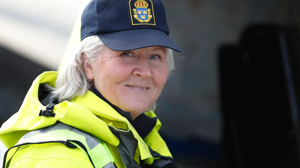 "Vi kommer att köra hårt hela veckan", säger polisinspektör Anneli Ruuska om den pågående insatsen med hastighetskontroller.