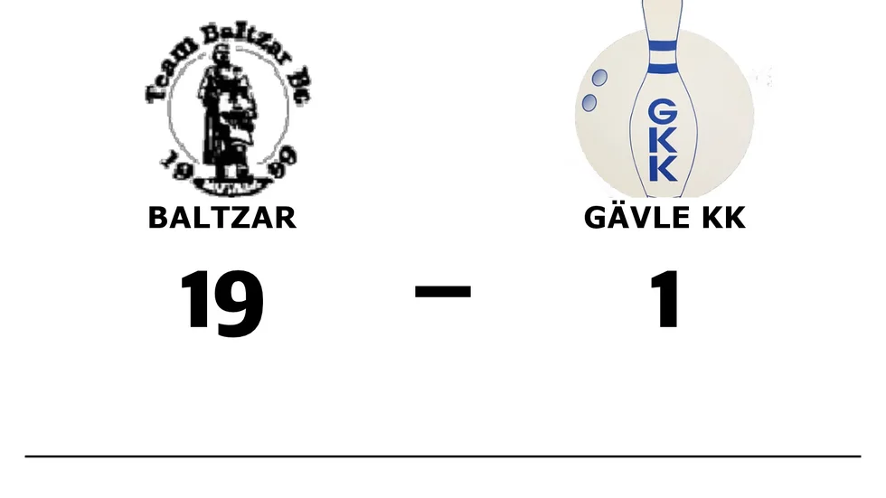 Team Baltzar BC vann mot Gävle KK