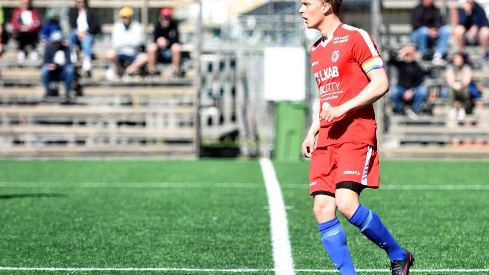 Tobias Stridsman gjorde ett av målen i storsegern.