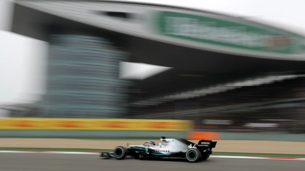 Coronapandemin stoppar F1-tävlingar i Shanghai. Arkivbild.