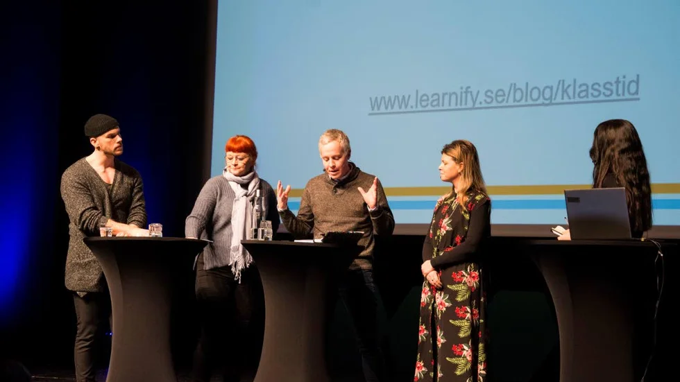 En bild från konferensen Forum jämställdhet i Luleå.