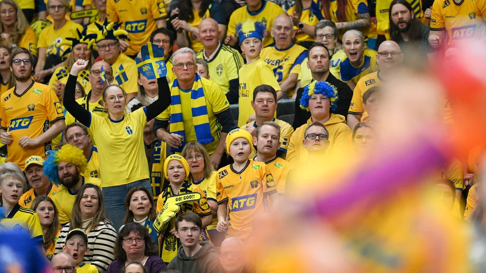 Sverige lockade storpublik både till Scandinavium och Tele2 arena. Arkivbild.