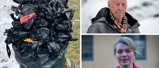 Bajstunnorna svämmar över av påsar efter missen