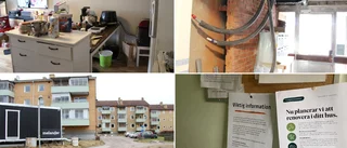 Här står renoveringen still – efter byggföretagets konkurs