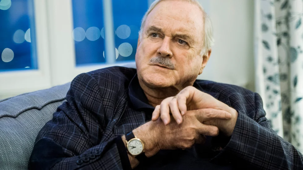 John Cleese blev viral med ett inlägg där han jämförde Trump och Hitler, men bad senare om ursäkt. Arkivbild.