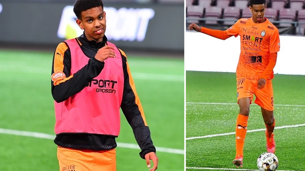 AFC:s tidigare akademispelare Efdon Mahari, 16, lever nu sin dröm i Italien.