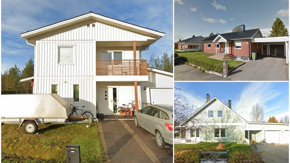 Värnpliktsgatan 36, Linvägen 11 och Ekstigen 26