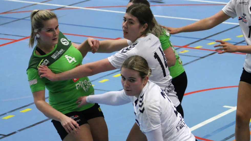 Elin Lindblom (Strömnäs GIF), Amanda Eman (Lillpite iF)