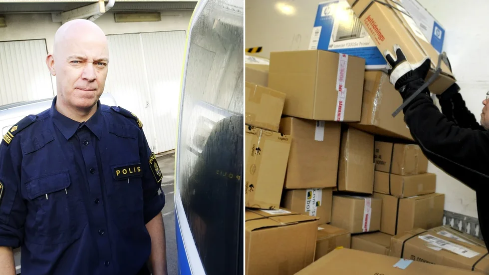 Polisinspektör Thomas Bergqvist tror att det är bra om polis och postföretag kan samverka mer, än vad man kunnat hittills. 