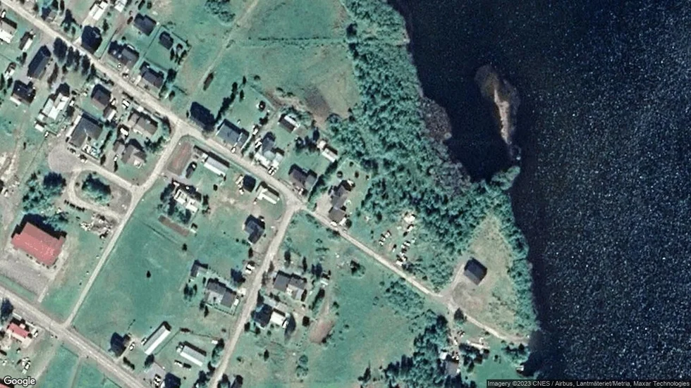 Området kring Kyrkstugvägen 12