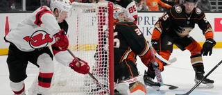 Svensksuccé när New Jersey spöade Anaheim