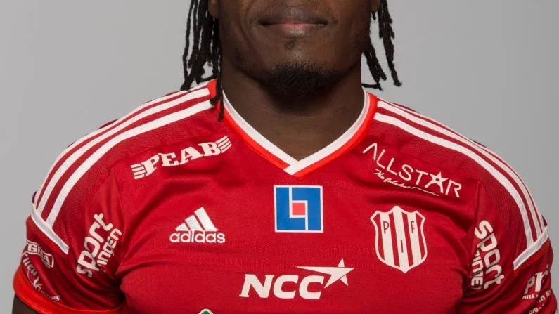 Målskytt. Tetteh Komey kvitterade mot Akropolis.