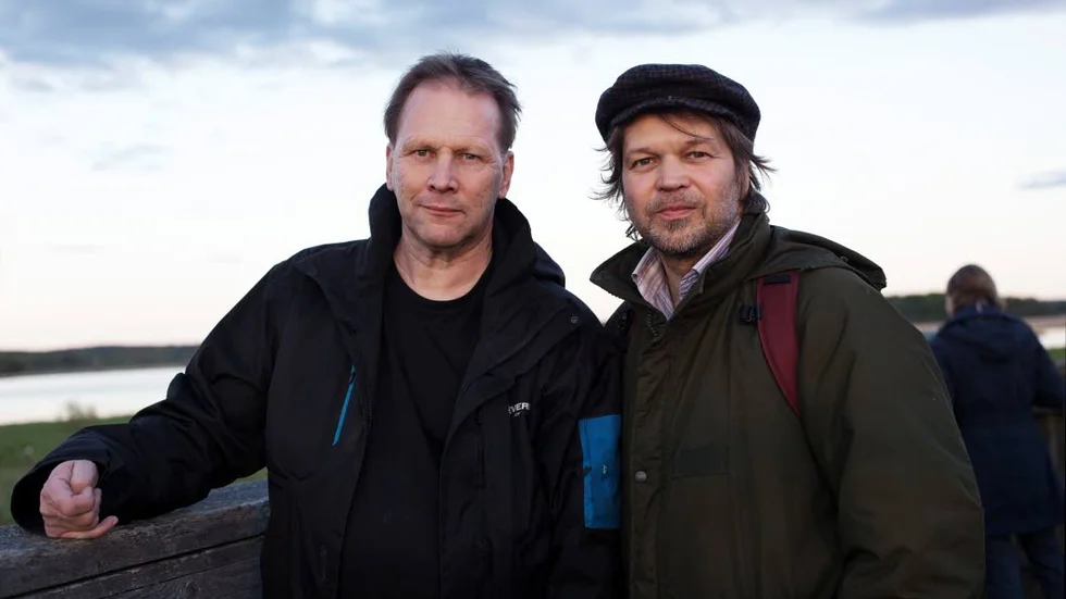 Brutus Östling och Tomas Bannerhed.