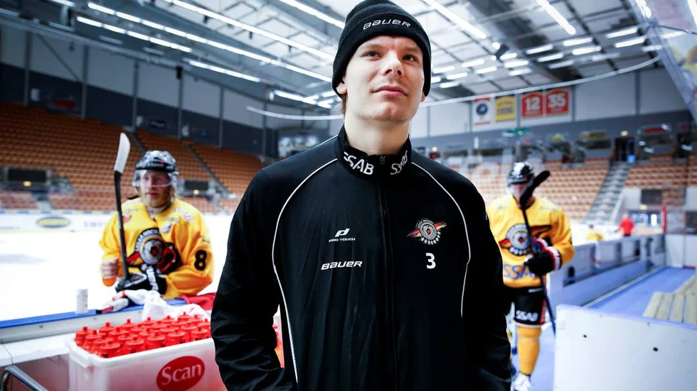 Målskytt. Marcus Oskarsson gjorde Luleås mål.