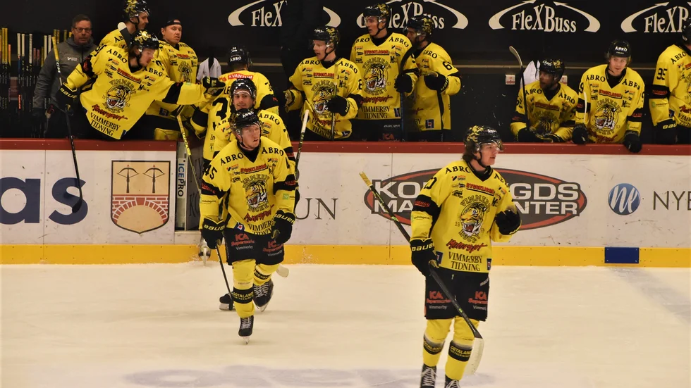 Vimmerby Hockeys säsong är över efter en tung förlust i match fem mot Nybro.