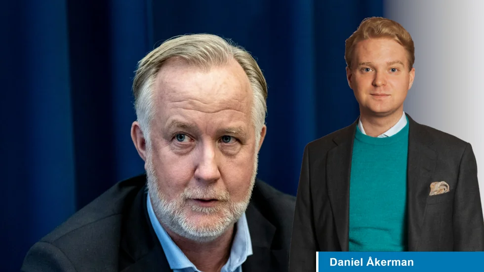 Johan Pehrson (L) måste vara försiktig. Miljöpartiets bana är inget att försöka efterlikna.